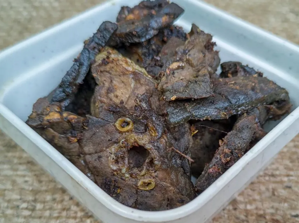 Paru Sapi Goreng Garing (Porsi)